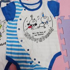 60サイズ　ロンパース　４枚の画像