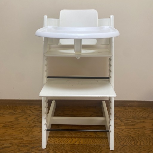 【値下げ中】ストッケ トリップトラップ ホワイト