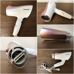 Panasonicドライヤー2台セット　イオニティ EH-NE5B-PP/EH-NE6E-PN　大風量パワフルドライ　パナソニック ヘアードライヤー 通電確認済みの画像