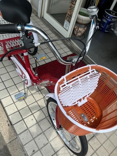 値下げ　新品の三輪自転車