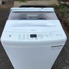 美品　ハイアール　洗濯機　5.5㎏　2024年製の画像