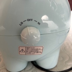 ゾウさん　送風機の画像