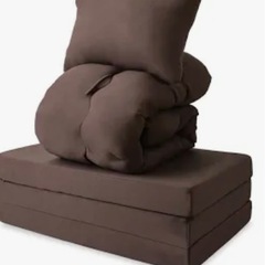 ニトリ　収納付きシングルベッド　マットレス、毛布付き　の画像