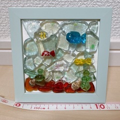 シーグラスアートの画像