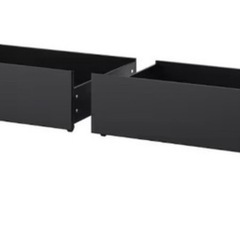 ダブルベッド　マルム　　IKEA
の画像