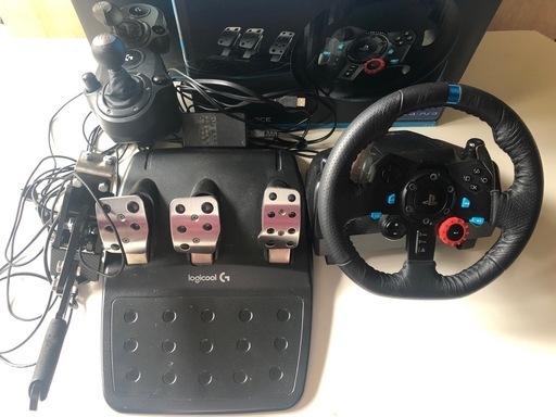 取引中　
Logicool  g29 ロジクールのハンコンとサイドブレーキセット