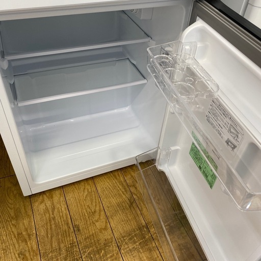 9/7値下げしました！?人気?2023年製 Hisense 87L冷蔵庫 HR-B91HW 右開き 2ドア コンパクト No.7019