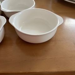 白い深皿　5枚の画像