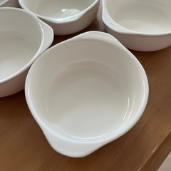 白い深皿　5枚の画像
