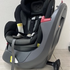 【中古品】アップリカ Aprica バウンシングGR #93058 ディアターン isofix　回転式 チャイルドシート カー用品 ベビー用品の画像