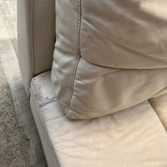 本革ソファの画像