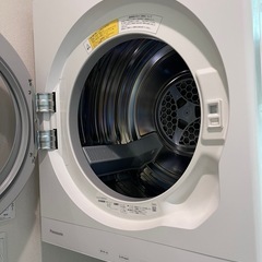 Panasonic NH-D605-W 電気衣類乾燥機 【美品】　専用台付きの画像