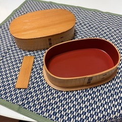 秋田大館　曲げわっぱ　小判弁当( 大 )　の画像