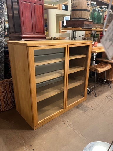 ☆無印良品ｷｬﾋﾞﾈｯﾄ ﾅﾁｭﾗﾙ W880×D440×H830