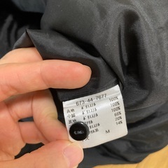 中綿冬物コート　レディースMの画像
