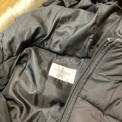 中綿冬物コート　レディースMの画像