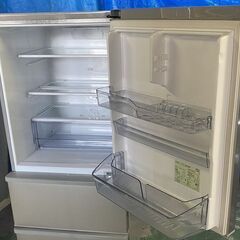 高年式!2022年製! AQUA アクア ノンフロン冷凍冷蔵庫 3ドア 冷蔵庫 AQR-27M2(S) 272L ブライトシルバー 中古家電 店頭引取歓迎 R9924の画像