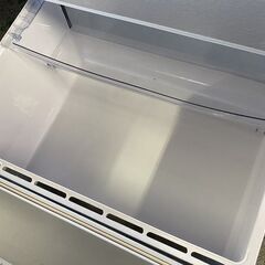 高年式!2022年製! AQUA アクア ノンフロン冷凍冷蔵庫 3ドア 冷蔵庫 AQR-27M2(S) 272L ブライトシルバー 中古家電 店頭引取歓迎 R9924の画像