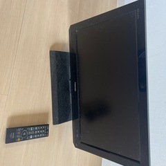 TOSHIBA REGZA 22インチ 液晶テレビ（2011年製・リモコン付き）の画像