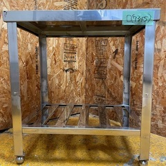 C(7434) 業務用 コンロ台 ガス台 ステンレス Ｗ600Ｄ450Ｈ650ｍｍ 作業台 店舗 飲食店 厨房 中古品 直接引き取り歓迎 大阪 C(7434) 業務用 コンロ台 ガス台 ステンレス W600D450H650mm 作業