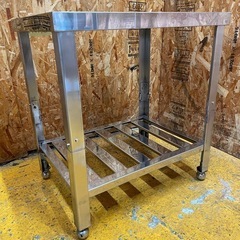 C(7434) 業務用 コンロ台 ガス台 ステンレス W600D450H650mm 作業