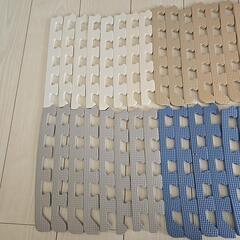 ニトリ ジョイントマット ふちのみ45本 の画像