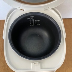 BONABONA 3.5合炊きマイコン炊飯ジャー　　BK-R60-WHの画像
