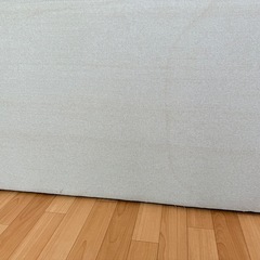 【美品】ソファ　アイボリー　ファブリック　2人掛けの画像