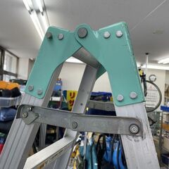 アルインコ はしご兼用脚立 2m00cm(はしご4m22cm) ALINCO GKN-210S 脚立 使用角度75度  札幌市手稲区の画像
