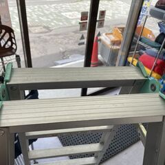 アルインコ はしご兼用脚立 2m00cm(はしご4m22cm) ALINCO GKN-210S 脚立 使用角度75度  札幌市手稲区の画像
