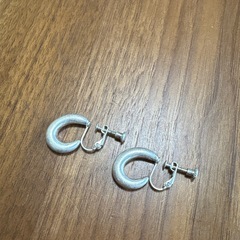 未使用　シルバーイヤリング★辻堂まで！の画像