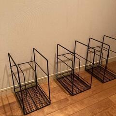 ワイヤー式本立て3個セットの画像