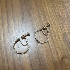 ゴールドイヤリング　フープイヤリング★辻堂まで！の画像
