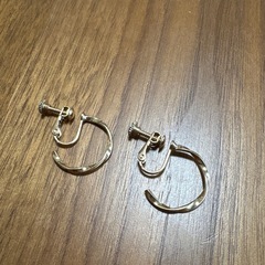 ゴールドイヤリング　フープイヤリング★辻堂まで！の画像
