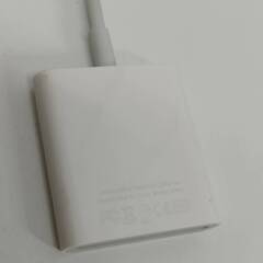 【純正】Apple Lightning to SDカードカメラリーダー/A1441の画像