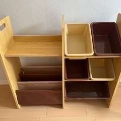 【美品】おもちゃ棚、収納