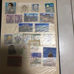 使用済み　切手（帳）の画像