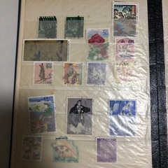 使用済み　切手（帳）の画像