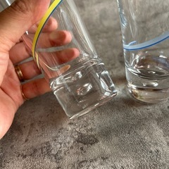 三ツ矢サイダーグラス 昭和レトロ 2個セットの画像