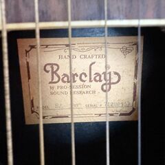 【リサイクルストアスターズ吉野店】【中古品】Barclay SA-330 エレアコ アコースティックギターの画像
