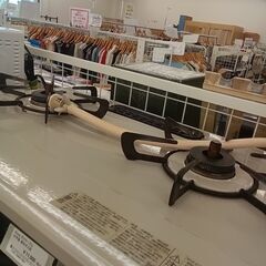 ★リユースのサカイ千葉中央店★期間限定割引有  Rinnai 都市ガステーブル  22年製 動作確認／クリーニング済み TC4384の画像