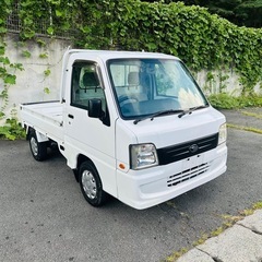 スバルサンバー トラック、4WD5速マニュアル　エアコンパワステ付き　10万キロ　の画像
