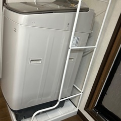 洗濯機上のラック　USED美品　500円の画像