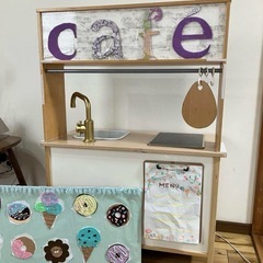 IKEAおままごとキッチン　リメイクの画像