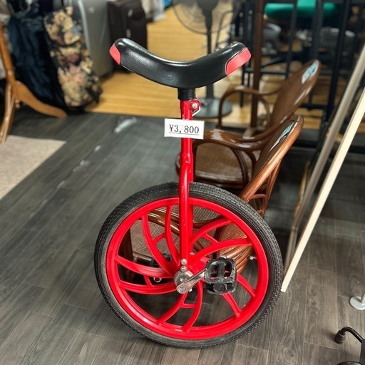 赤色の一輪車/20インチ (リサイクル倶楽部) 重富の一輪車の中古 
