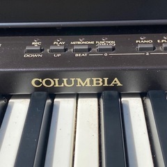 M0828713B  Columbiaコロンビア  ピアノ 電子ピアノ 木製 楽器 音楽 中古品 現場品 デジタルピアノの画像