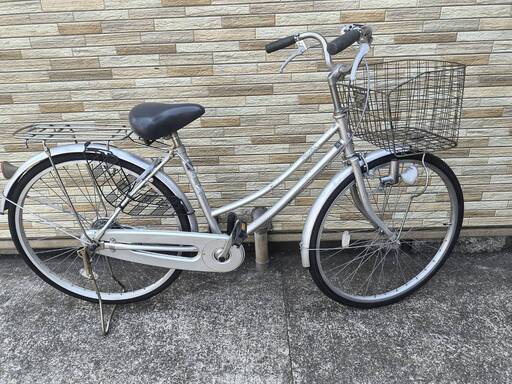 中古自転車 変速無し 26インチ LEDダイナモ 軽整備済み 防犯登録対応 町田市 相模原市 MS033