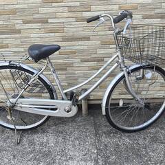 中古自転車 変速無し 26インチ LEDダイナモ 軽整備済み 防...