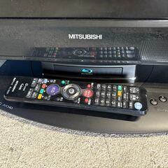 【格安】MITSUBISHI 32V液晶テレビ LCD-32BHR300 2009年製 通電確認済み リモコン有り 早い者勝ち 引取歓迎 配送OKの画像