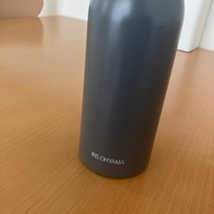 【募集中】アイリスオーヤマ　水筒　350ml　ステンレスボトル　ダークグレーの画像